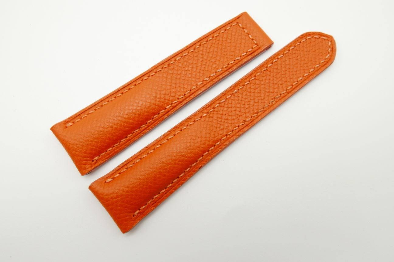 omega 21mm leather strap