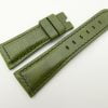 26mm/20mm Green Wax Leather Watch Strap for Panerai #WT2003