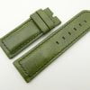 26mm/26mm Green Wax Leather Watch Strap for Panerai #WT2006