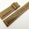 22mm/20mm Olive Green Wax Leather Watch Strap for Panerai #WT2019