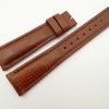 20mm/16mm Red Brown Wax Leather Watch Strap #WT2048