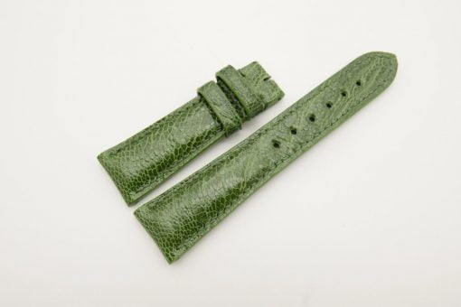 22mm/18mm Green Genuine OSTRICH Skin Leather Watch Strap #WT2870