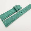 19mm/16mm Jade Green Genuine LIZARD Skin Leather Stonewash Watch Strap #WT2990