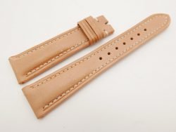 20mm/16mm Beige Genuine Vegtan CALF Leather Watch Strap #WT3110