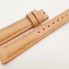 16mm/14mm Beige Genuine Vegtan CALF Skin Leather Watch Strap #WT3169
