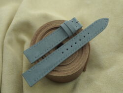 Gray Nubuck Watch Strap With Quick Release insert for Dumont Small, Large and Extra Large - CUSTOM MADE SERVICE CT2037