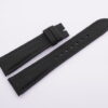 20mm/16mm Black Nubuck Leather Watch Strap With Quick Release Function #WT13839