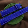 Cobalt Blue Sea Snake Leather Watch Strap - CUSTOM MADE SERVICE CT2736