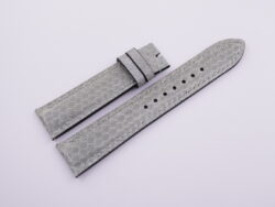 20mm/18mm Light Gray Genuine Sea Snake Skin Leather Watch Strap With Quick Release Function #WT13929