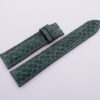 20mm/18mm Green Genuine Sea Snake Skin Leather Watch Strap With Quick Release Function #WT13932
