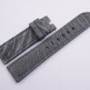 22mm/20mm Gray Genuine OSTRICH Skin Leather Watch Strap for Panerai #WT14011