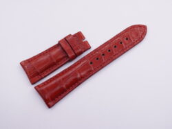 22mm/18mm Navy Blue Genuine CROCODILE Skin Leather Watch Strap 110/60mm #WT14021
