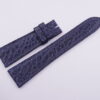 23mm/18mm Navy Blue Genuine Crocodile Skin Leather Watch Strap #WT14030
