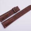 22mm/18mm Brown Embossed Crocodile Leather Watch Strap With Quick Release Function 130/80mm #WT14103