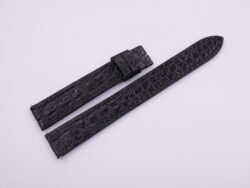 16mm/14mm Black Genuine Crocodile Skin Leather Watch Strap for Cartier Tank Must Small / Tank Louis Small / Ronde 29mm  #WT14118