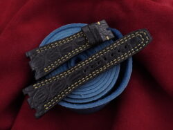 High Grade Black Crocodile Leather Watch Strap for Audemars Piguet - CUSTOM MADE SERVICE CT2877