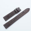 18mm/16mm Medium Brown Genuine Crocodile Skin Leather Watch Strap #WT14122