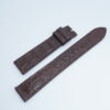 18mm/16mm Medium Brown Genuine Crocodile Skin Leather Watch Strap #WT14125