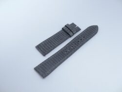 20.5mm/18mm Shell Grey Lizard Leather Watch Strap #WT14132