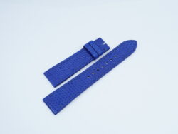 20.5mm/18mm Cobalt Blue Lizard Leather Watch Strap #WT14139