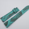 19mm/16mm Baby Blue Python Skin Leather Watch Strap #WT14188