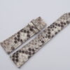 21mm/18mm Natural Python Skin Leather Watch Strap #WT14197