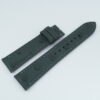 20mm/18mm Gray Crocodile Leather Watch Strap #WT14223