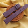 Purple Genuine Epsom Calf Leather Watch Strap - CUSTOM MADE SERVICE CT2973