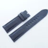 22mm/20mm Dark Navy Blue Genuine Lizard Skin Leather Watch Strap #WT14354