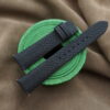 Black Togo Calf Leather Watch Strap For Cartier Tank Solo, Tank Must, Tank Louis - CUSTOM MADE SERVICE CT3078