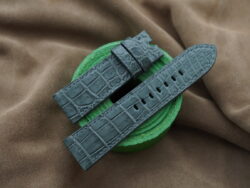 Dark Green Crocodile Leather Watch Strap For Panerai - CUSTOM MADE SERVICE CT3108