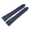 19mm/15mm Navy Blue Crocodile Leather Watch Strap With Quick Release Function #WT14250