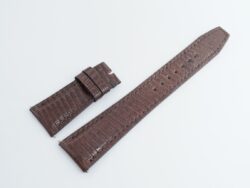 22mm/18mm Brown Lizard Leather Watch Strap 135/55mm #WT14234