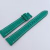 19mm/16mm Green Lizard Leather Watch Strap 125mm/85mm #WT14227