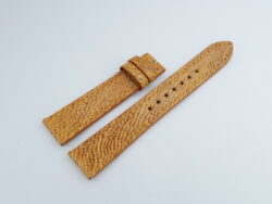 18mm/16mm Tan Brown Ostrich Leather Watch Strap with Quick Release Function #WT14247