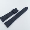 21mm/16mm Navy Blue Ostrich Quill Leather Watch Strap With Quick Release Function #WT14233