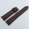 20mm/18mm Brown Crocodile Leather Watch Strap #WT14265