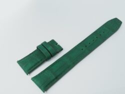 20mm/18mm Green Crocodile Leather Watch Strap for IWC 135/50mm #WT14264