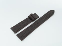 19mm/16mm Brown Crocodile Leather Watch Strap With Quick Release Function #WT14236