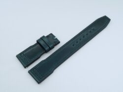 20mm/18mm Blue Genuine SHELL CORDOVAN Leather Watch Strap for IWC PILOT #WT14267