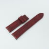 17mm/16mm Burgundy Buttero Leather Curved End Watch Strap  For JLC 100/60mm #WT14252