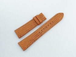 20.5mm/18mm Tan Brown Sea Snake Leather Watch Strap #WT14302