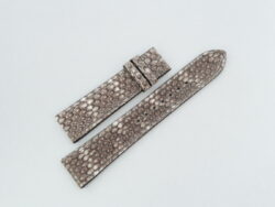 20.5mm/18mm Natural Sea Snake Leather Watch Strap #WT14310