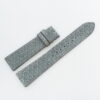 20.5mm/18mm Gray Sea Snake Leather Watch Strap #WT14307