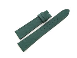 19mm/16mm Green Genuine Epsom Skin Leather Watch Strap for Cartier Must Large / Cartier Louis Large #WT14286