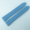 17.5mm/16mm Blue Nubuck Calf Skin Leather Deployment Strap for Cartier TANK SOLO SMALL #WT14387