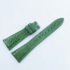 20mm/14mm Apple Green Ostrich Leather Watch Strap 105/65mm #WT14396