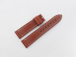17mm/16mm Brown Italia Box Calf Leather Watch Strap 100/65mm #WT14405