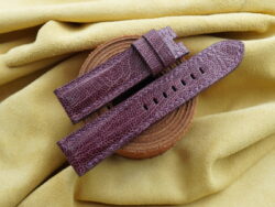 Purple Ostrich Leather Watch Strap For Panerai - CUSTOM MADE SERVICE CT3148