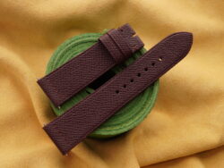 Maroon  Epsom Calf Leather Watch Strap - CUSTOM MADE SERVICE CT3200